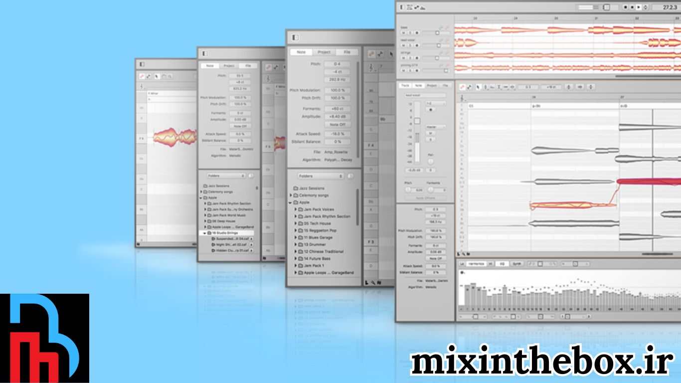 دانلود دفترچه راهنمای Melodyne 5